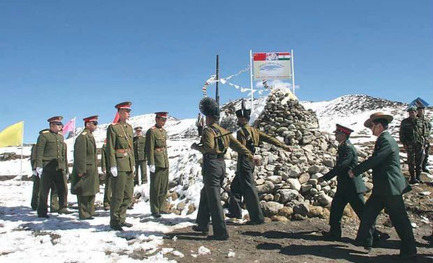 There were indications that the distance on the ground between troops on both sides, locked in a faceoff for the past few days, had increased, marking a pullback to previous positions. (Photo: PTI) There were indications that the distance on the ground between troops on both sides, locked in a faceoff for the past few days, had increased, marking a pullback to previous positions. (Photo: PTI)